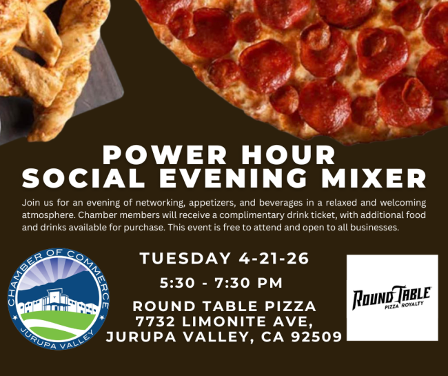 Power Hour Social Evening Mixer