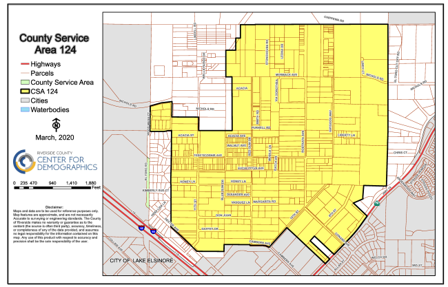 Warm Springs Map