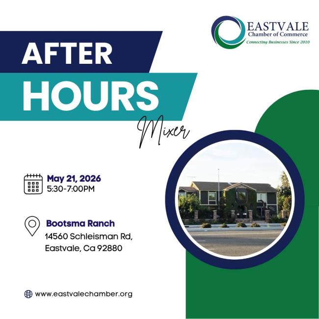 Eastvale After Hours Mixer