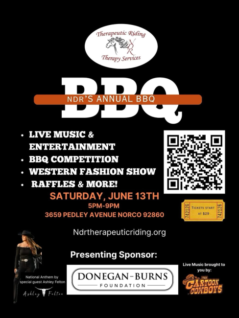 NDR Annual BBQ Fundraiser