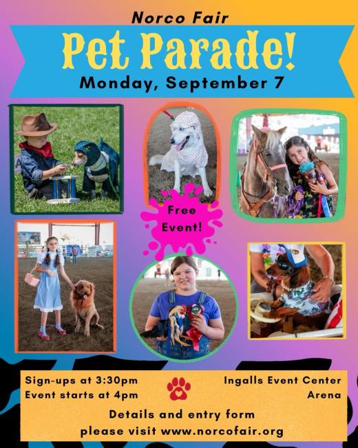 Norco Fair Pet Parade