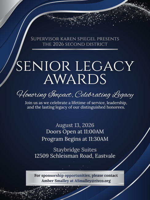 Senior Legacy Awards 2026