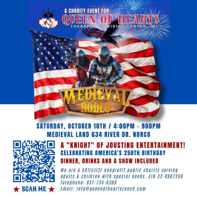 Queen of Hearts Riding Center Fundraiser 