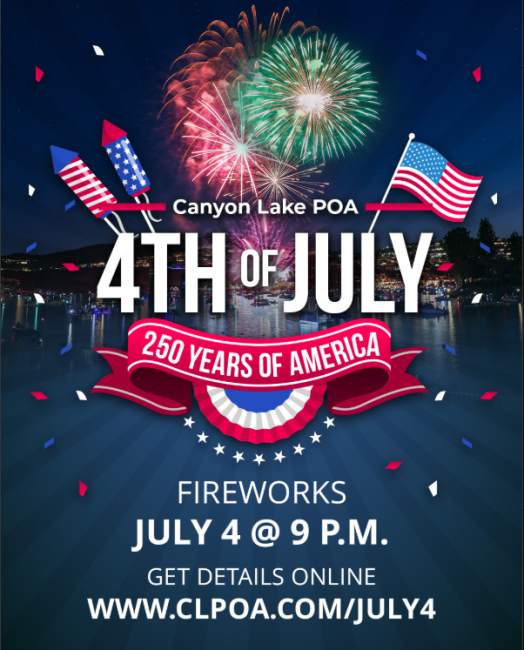 canyon lake 4th of july