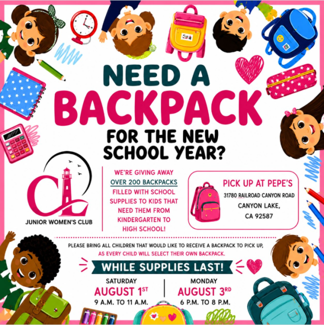 backpack giveaway