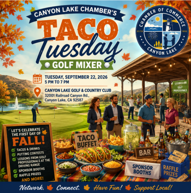 Canyon Lake Chamber taco