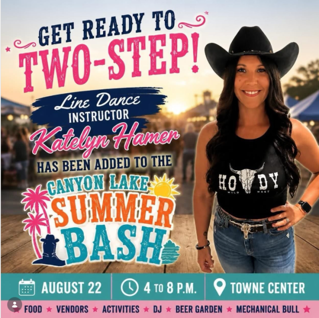 canyon lake line dance