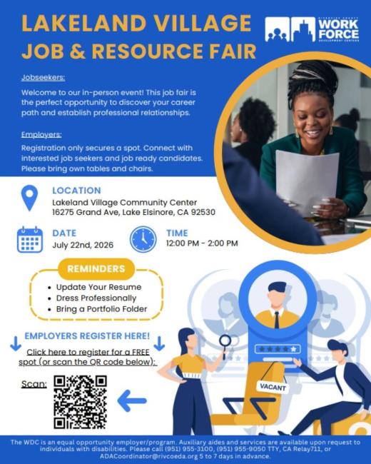 job and resource fair
