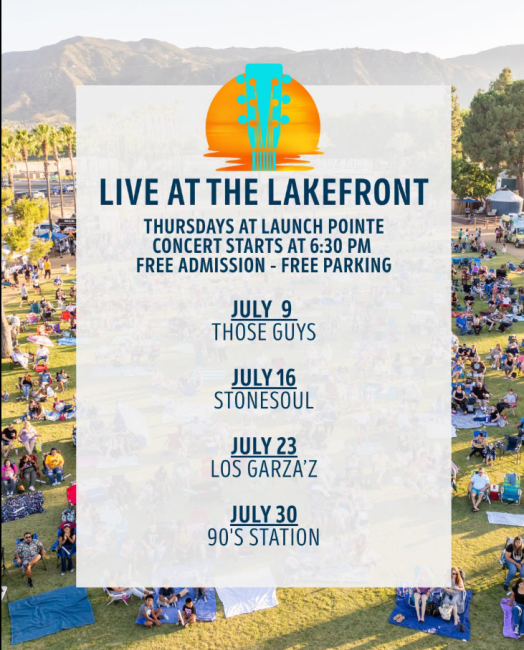 live at lake front