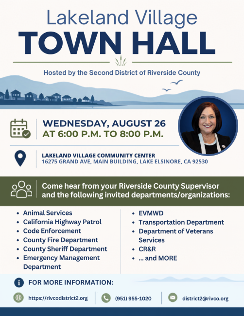 Lakeland Village Town Hall 2026