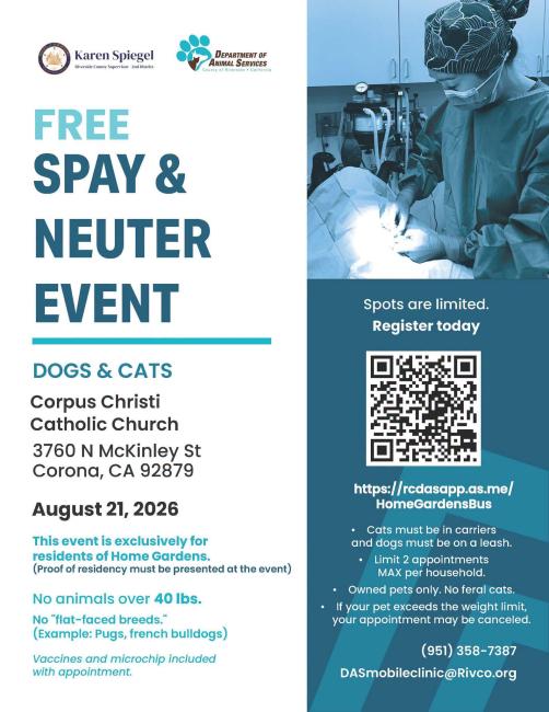 neuter and spay event 