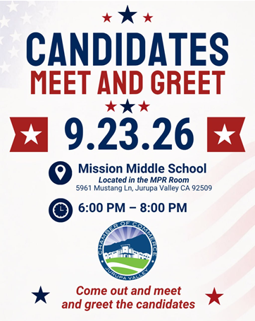 Jurupa valley meet and greet 