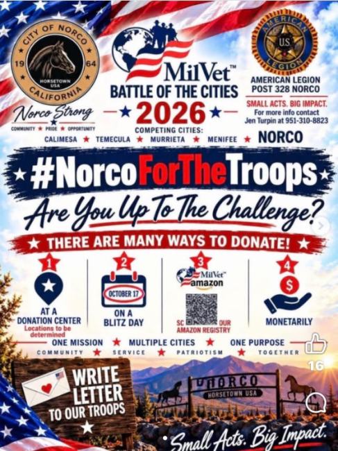 MilVet Battle of the Cities 2026!