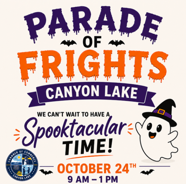 canyon lake parade of frights 