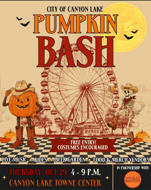 canyon lake pumpkin bash