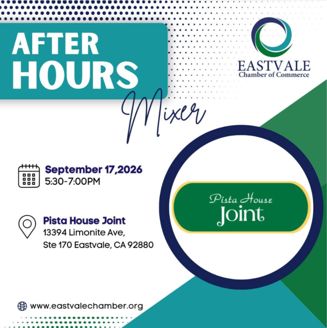 eastvale after hours mixer