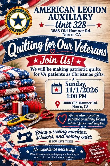 quilting for our veterans 