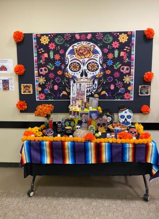 District Two Attends Dia De Los Muertos at Louis Robidoux Library