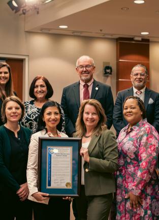 Board of Supervisors Recognizes County Employee Campaign