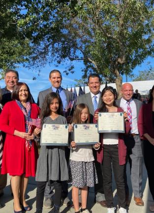 Supervisor Honors Veterans at Ceremonies Held in Eastvale and Norco