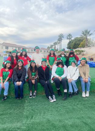 A group photo of the district two YAC kids