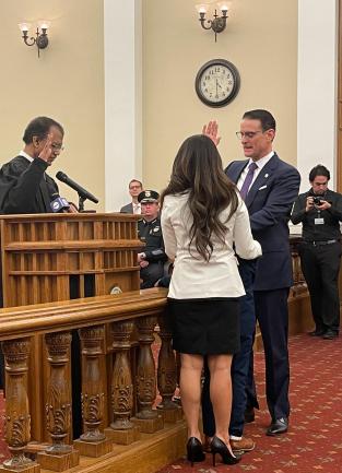 District Attorney Michael Hestrin Swearing-In