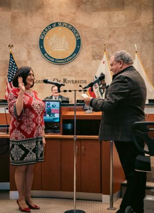 Supervisor Spiegel Swearing-In