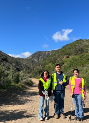 YAC at Community Clean Up