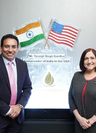 KS with Ambass. India