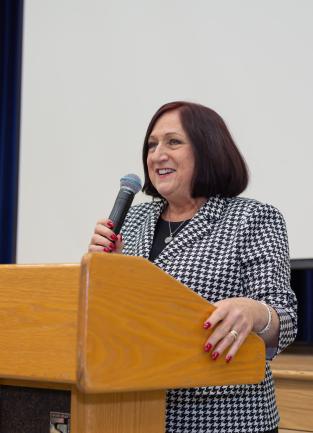 Supervisor Spiegel at El Cerrito Townhall