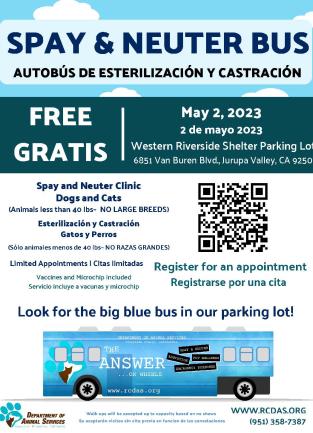 Spay and Neuter Bus