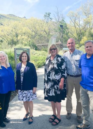 Supervisor Spiegel at the Riverside-Corona Resource Conversion District