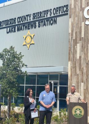 Lake Mathews Sheriff Station Grand Opening