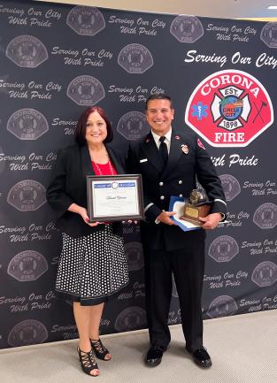 Corona Fire Department Recognition Event
