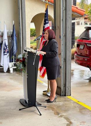 Supervisor Spiegel at the Canyon Lake Day of Prayer