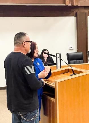 Supervisor Spiegel at Jurupa Valley