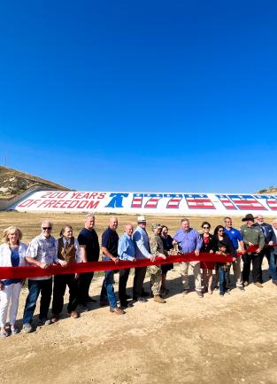 Prado Dam Ribbon Cutting Ceremony