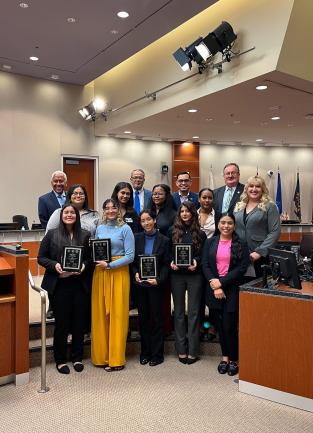 BOS Recognizing YAC Students