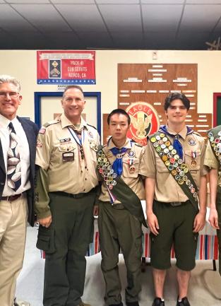 Boy Scouts Eagle Court of Honor - Norco