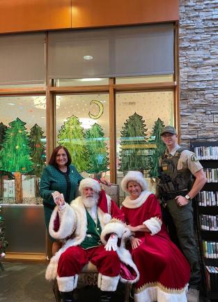 Cookies with Santa Woodcrest