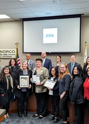 Corona-Norco Unified School District's Board of Education Meeting