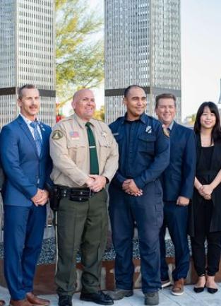Patriot Day ceremony at Eastvale 