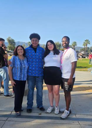 Supervisor Spiegel Leads Pledge at Zoi's Walk for Life, Supporting Their Mission to Empower Women and Families
