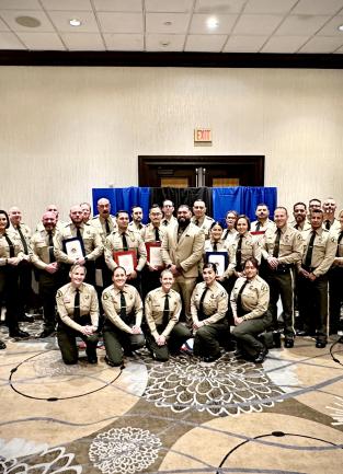 Supervisor Spiegel Honors Riverside County Deputies at Inland Empire Blue Belles’ Blue Ribbon Breakfast