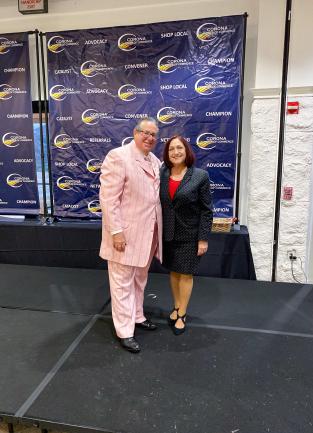 Supervisor Spiegel Joins Corona Chamber’s Good Morning Corona Event