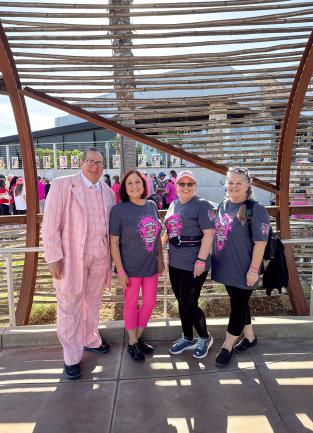 Supervisor Spiegel Joins Community at Support Sisterz Annual Combat Cancer Walk