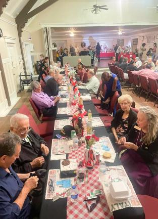 Supervisor Spiegel Joins Woman's Improvement Club for 27th Annual Pasta Italiano Dinner Supporting Local Scholarship