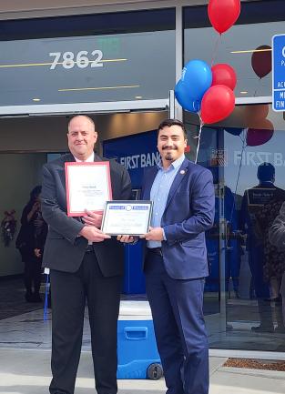 First Bank Grand Opening
