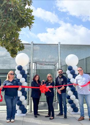 Woodcrest Community Courts Open with Ribbon-Cutting Celebration