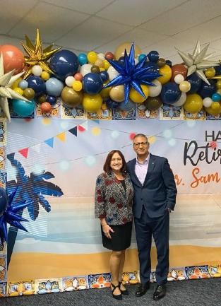 Dr. Sam Buenrostro Retires 